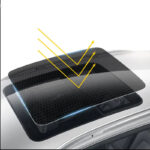 Black Anti-UV TPH Insulation Car Sunroof Ice Armor Sunroof Starry Sky Window Film Car Skylight