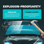 7.5mil TPU Shield Windshield protection Film 1.52*15m Car Shield armor Tpu clear Glass Windshield protection Film for Cars - Image 4
