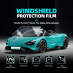 7.5mil TPU Shield Windshield protection Film 1.52*15m Car Shield armor Tpu clear Glass Windshield protection Film for Cars - Image 2