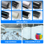 Bright Black TPU Paint Protection Film PPF Installation Gloss Anti Scratch Glossy Piano Black PPF Film for Cars - Image 2