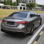 Wear-Resistant Self-Adhesive Super Glossy Color Change UV Proof Body Wrap Vinyl Film AMG Mountain Gray Car Wrap TPU Film - Image 2