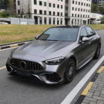 Wear-Resistant Self-Adhesive Super Glossy Color Change UV Proof Body Wrap Vinyl Film AMG Mountain Gray Car Wrap TPU Film - Image 3