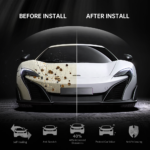 8.5mil High Gloss TPU PPF Film Invisible Car Body Self-Healing Hydrophobic Coating UV Resistant Paint Protection - Image 3