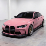 Wholesale Lolita Pink Gloss Car Wrap Vinyl Film Roll Custom Bubble Free Colorful TPU PPF Film - Image 2